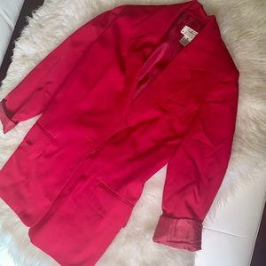 The “Lipstick Red” Blazer